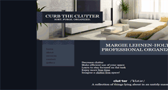 Desktop Screenshot of curbtheclutter.com